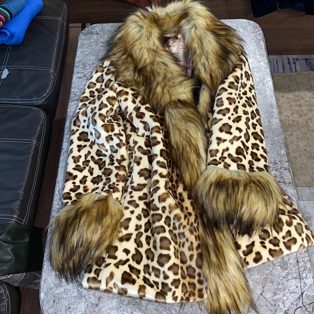 Boy & Girl faux fur jacket